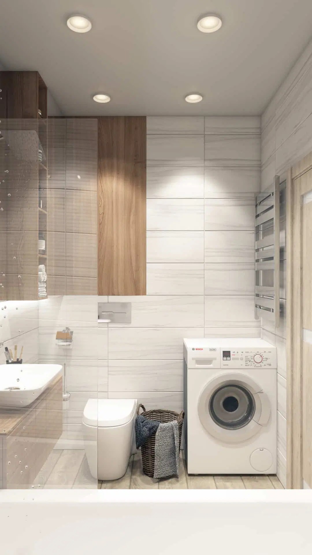 Bright Bathroom Interior Designio - Abstract Images - Artistic Ultra HD Collection