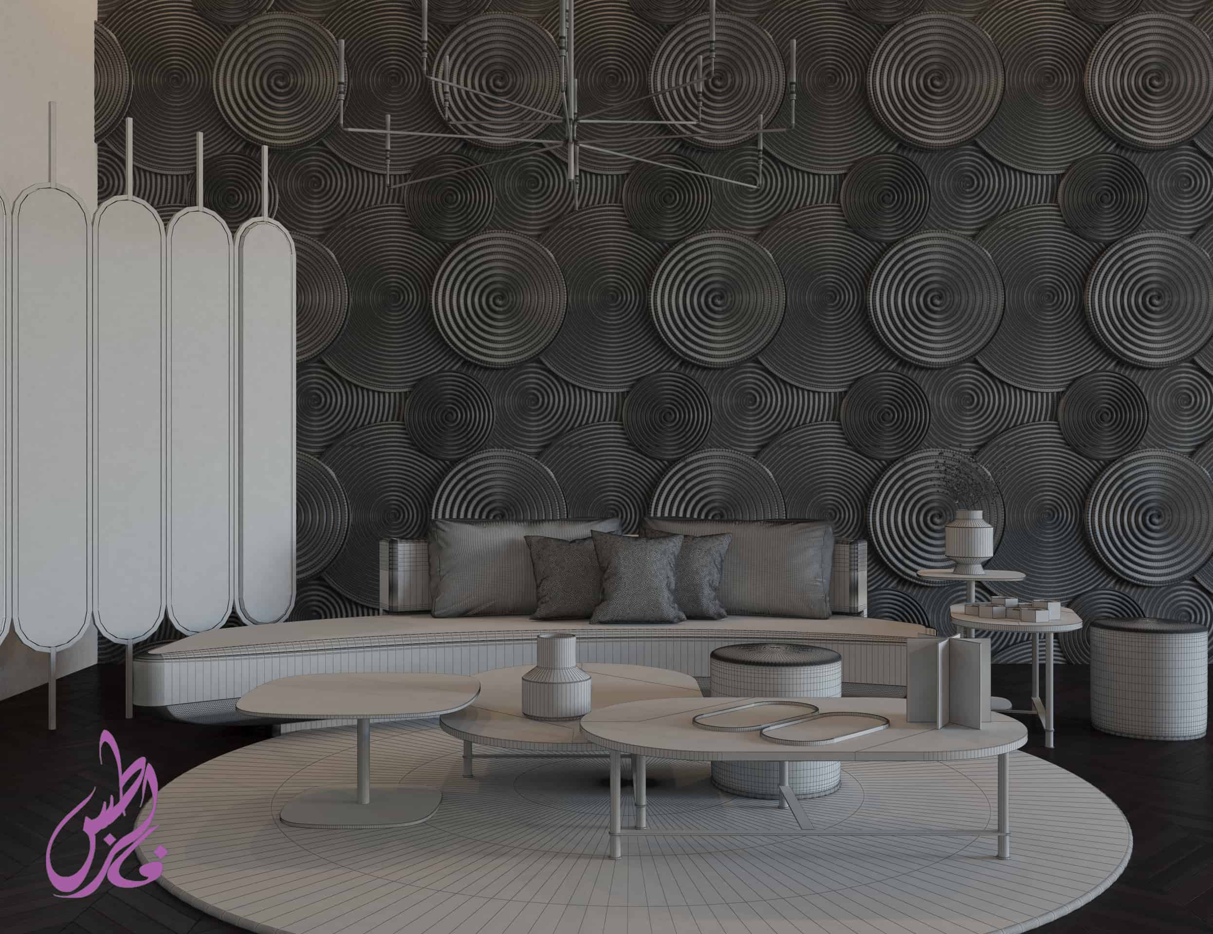 The Perfect Combination Interior Designio - 4K Dark Patterns for Desktop