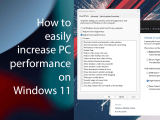 How To Easily Increase Performance On Applications In Windows 11