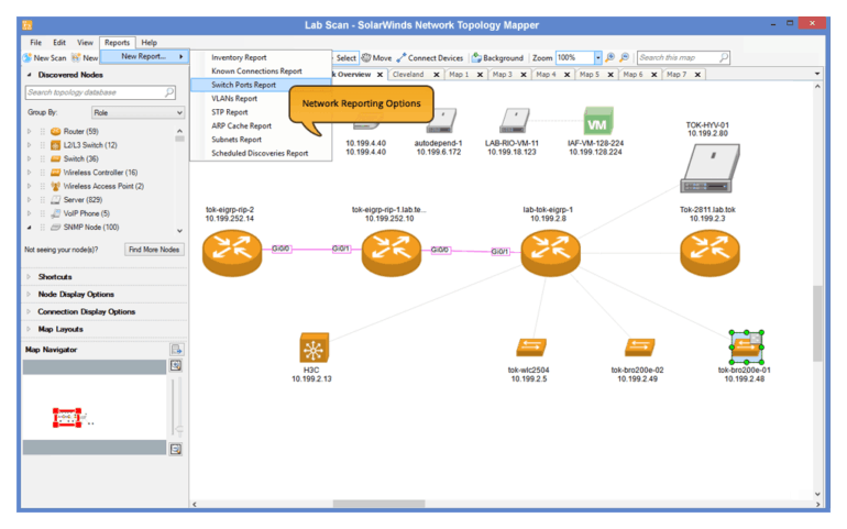12 Best Network Mapping Tools For 2026 Topologies W Auto Discovery Solarwinds Network Topology 2 770x481 
