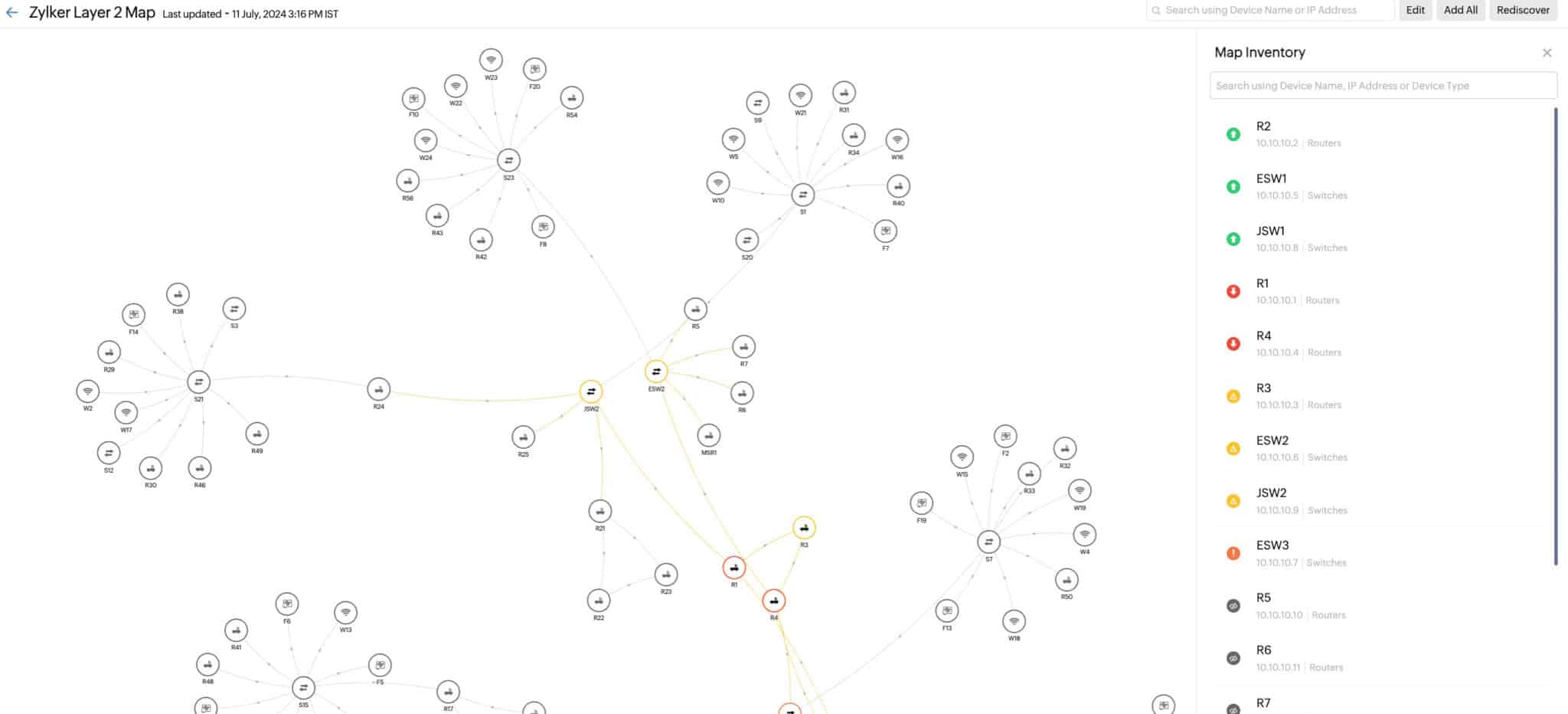 12 Best Network Mapping Tools For 2026 Topologies W Auto Discovery Site24x7 Network Mapping Layer 2048x932 
