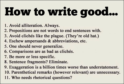 Improving Your Writing – With a Little Help from George Orwell | The ...