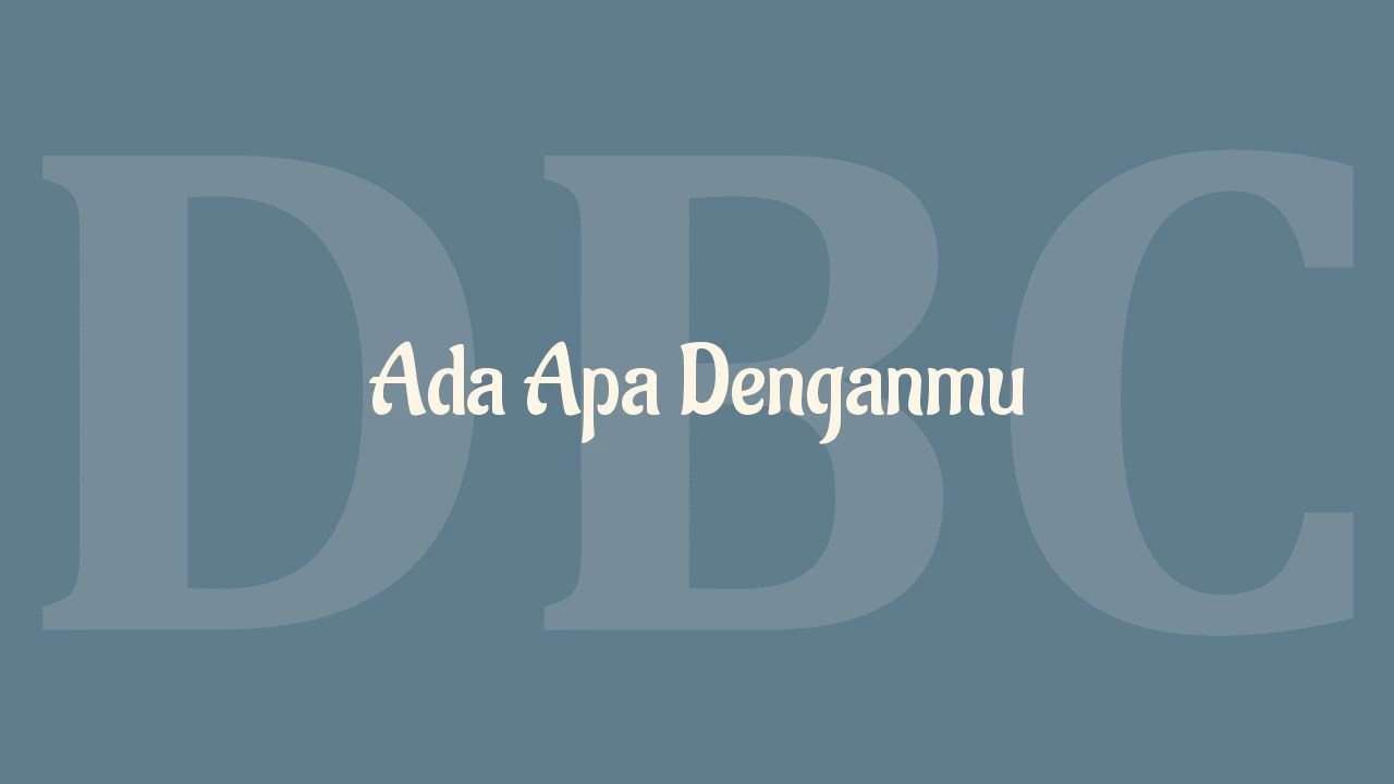 A e sudah maafkan aku segala salahku. Lirik Dan Chord Ada Apa Denganmu Peterpan