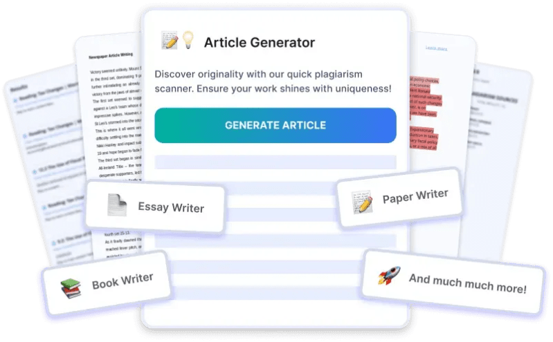 Ai Book Chapter Generator - Light Picture Collection - HD Quality