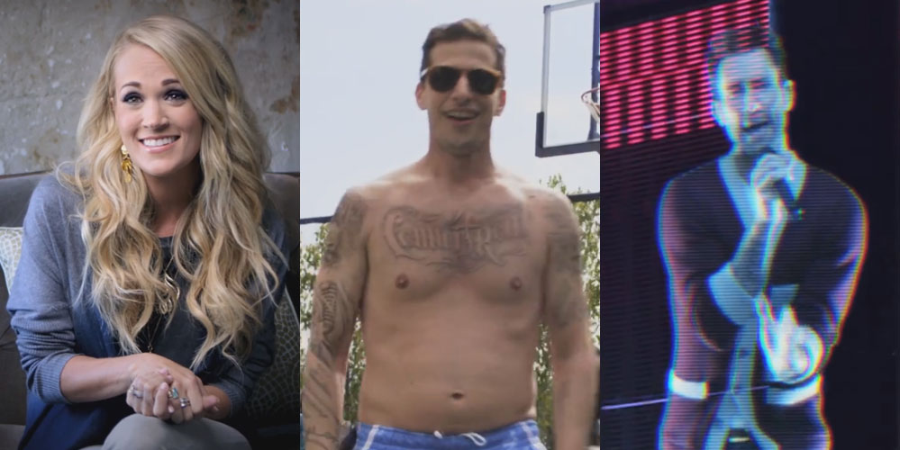 Andy Samberg's 'Popstar' Trailer Features Lots Of Celeb Cameos! | Adam Levine, Andy Samberg, Carrie Underwood, Maya Rudolph, Movies, Sarah Silverman, Shirtless, Tim Meadows, Trailer | Just Jared 500_x_999_jpg