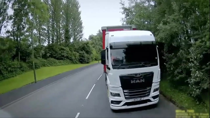 Lorry driver who claimed coughing caused crash caught out by audio | News