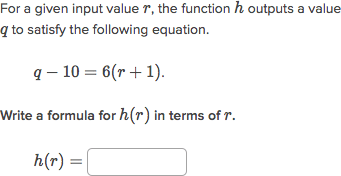 Function Rules From Equations Algebra Practice Khan