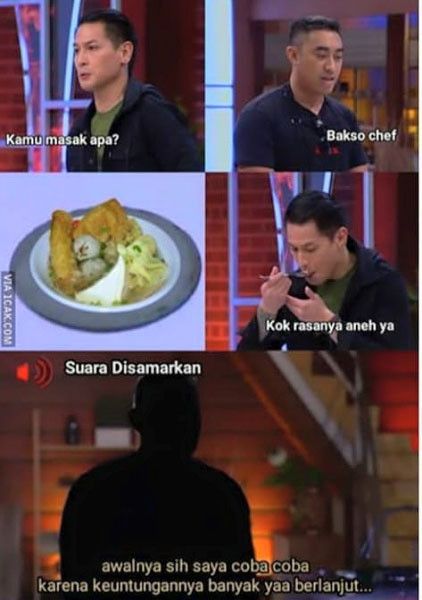 Welcome to our community page, a place where you can create and share your content with rest of the world connect with facebook connect with google. 15 Meme Komentar Juri MasterChef Indonesia Ini Bikin Ngakak