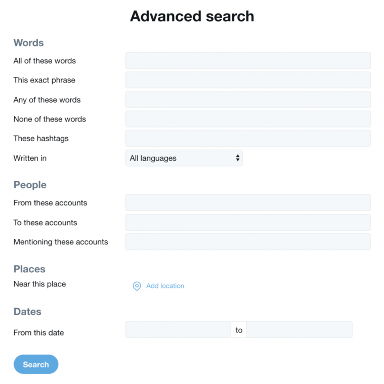 · pilih dan klik kolom pencarian. Cara Melihat Tweet Lama Di Twitter Mudah Dan Simpel