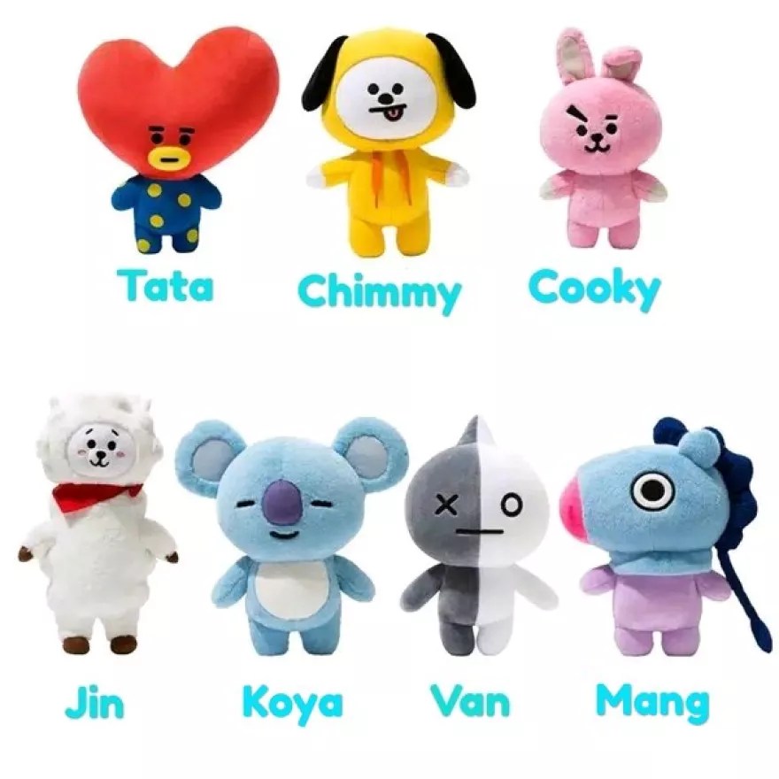 Gambar bts boneka