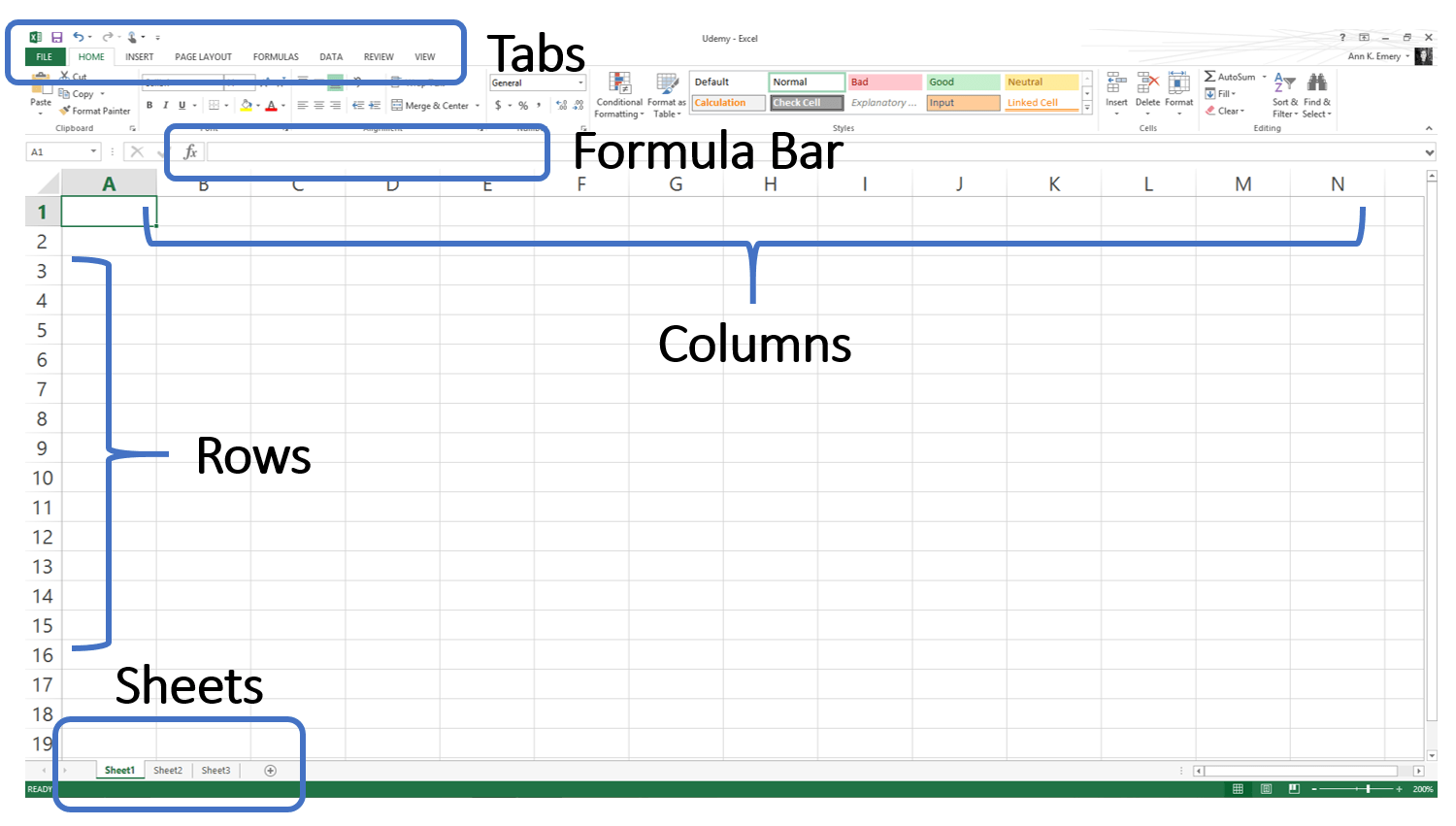 The absolute beginner's guide to microsoft excel spreadsheets