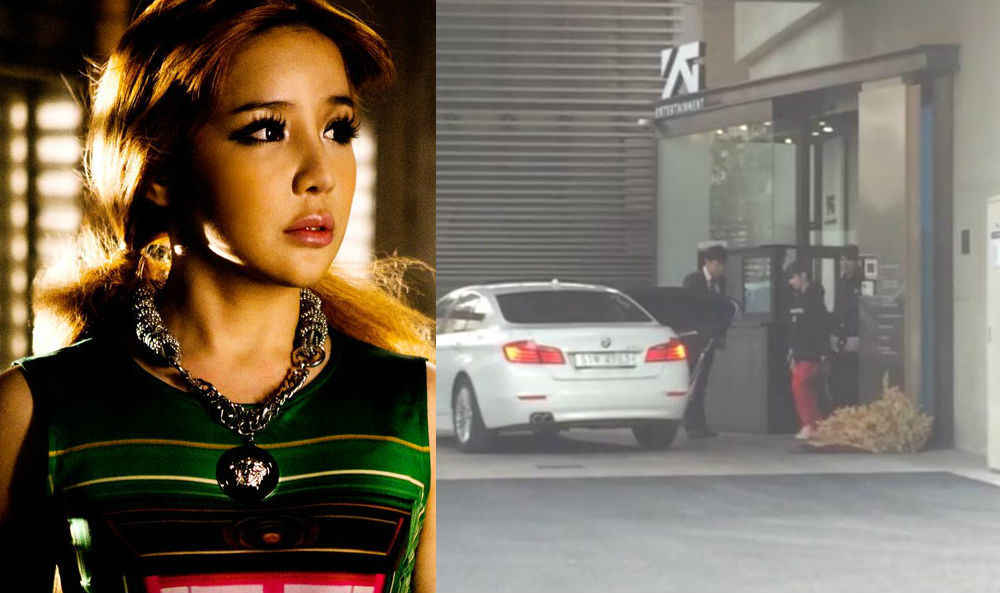 Image: Naver Music (left) / Weibo, @WeLoveBom (right)