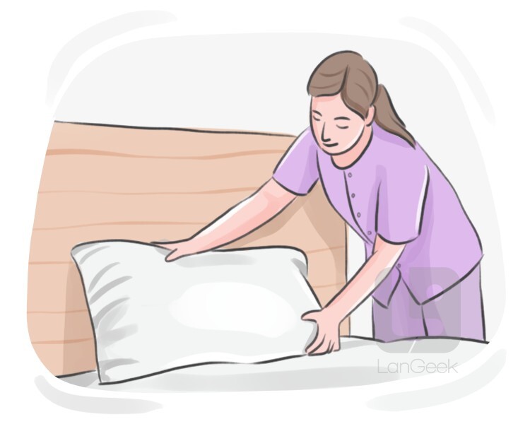 Definition & meaning of "make up"