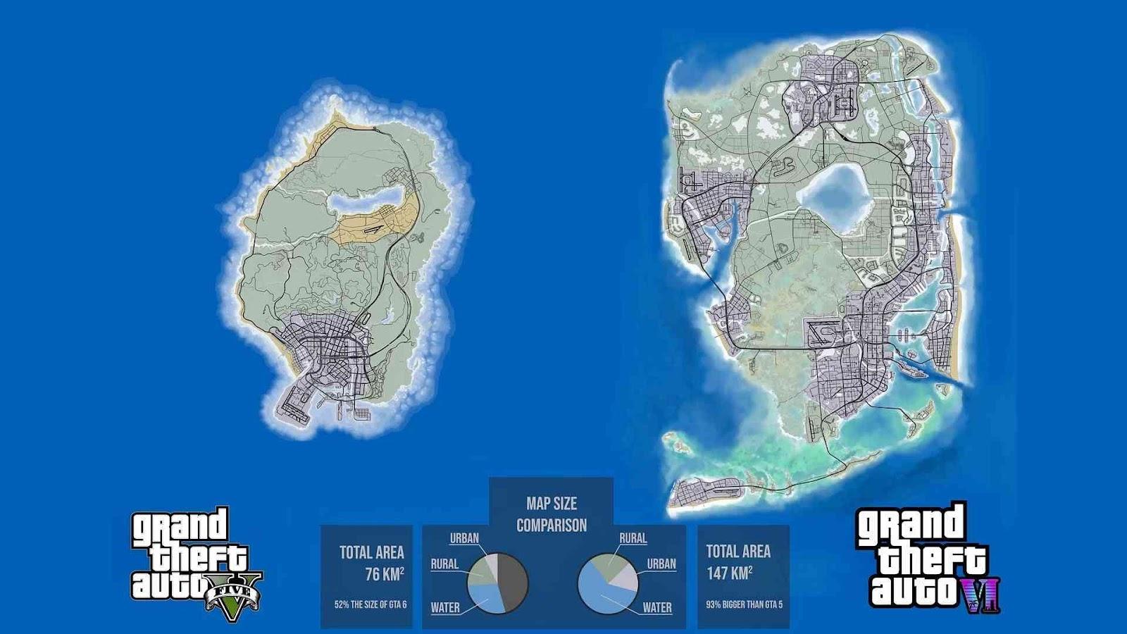 GTA 6 Map Leaks And Locations Everything To Know So Far
