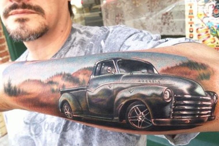 Torquey Tattoos: Our Five Favourite Car Tattoos And Five Worst Fails Of All Time | Leasing.com 507_x_760_jpg