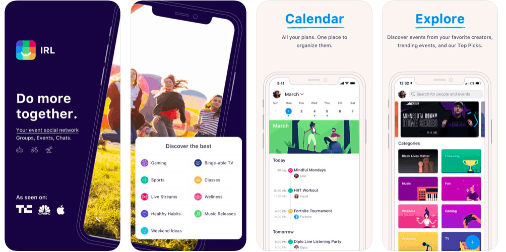 From home, swipe up to access apps. 10 Best Calendar Apps To Stay On Track In 2021