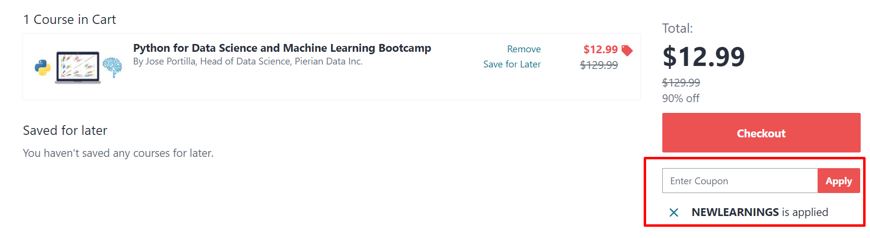 Udemy free coupon code is not required to avail discount. Udemy Discount Code April 2022