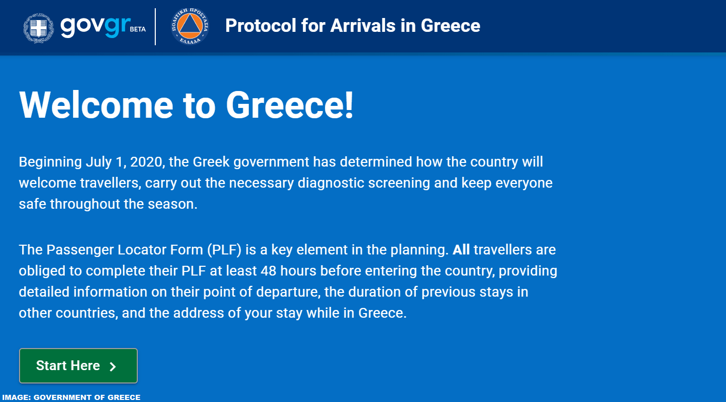 Before making any travel plans, please . Greece Requires New Online Form For All Arrivals Effective July 1 2020 Loyaltylobby