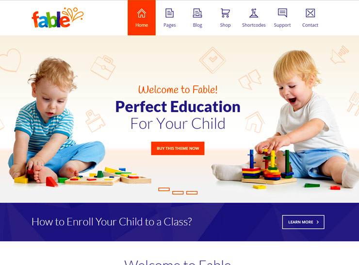 Take a chance and use the templates to assure people that your daycare center is solid and reliable. 10+ Best Kindergarten and Child Care WordPress Themes 2017