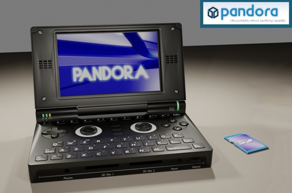 PANDORA 3点セット Pandora The OMAP3 powered handheld Linux console - Make: