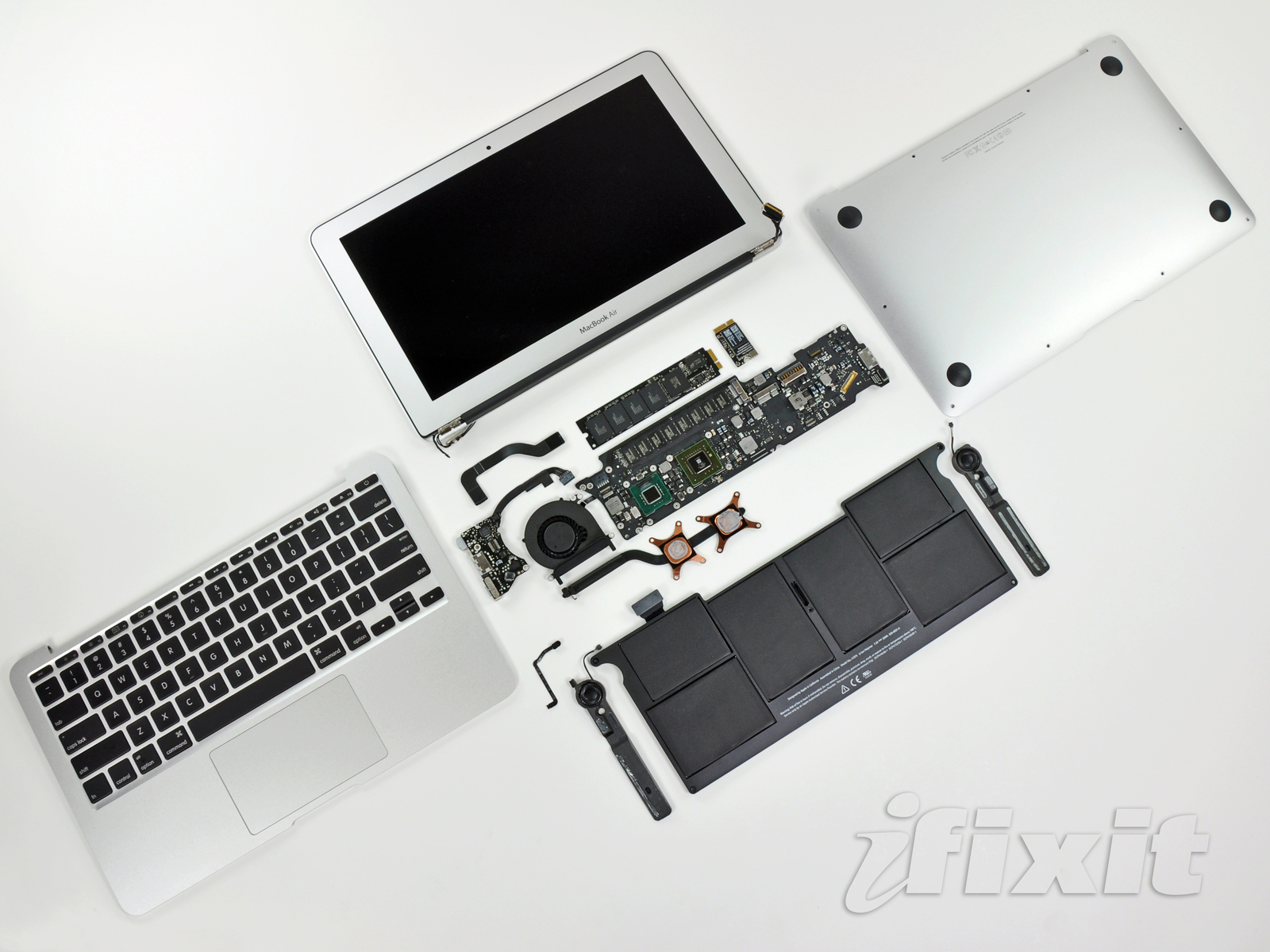 MacBook Air 11-inch teardown - Make: