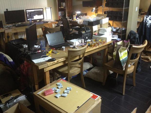 World Acrobotic Headquarters, circa 2013 ( living room)