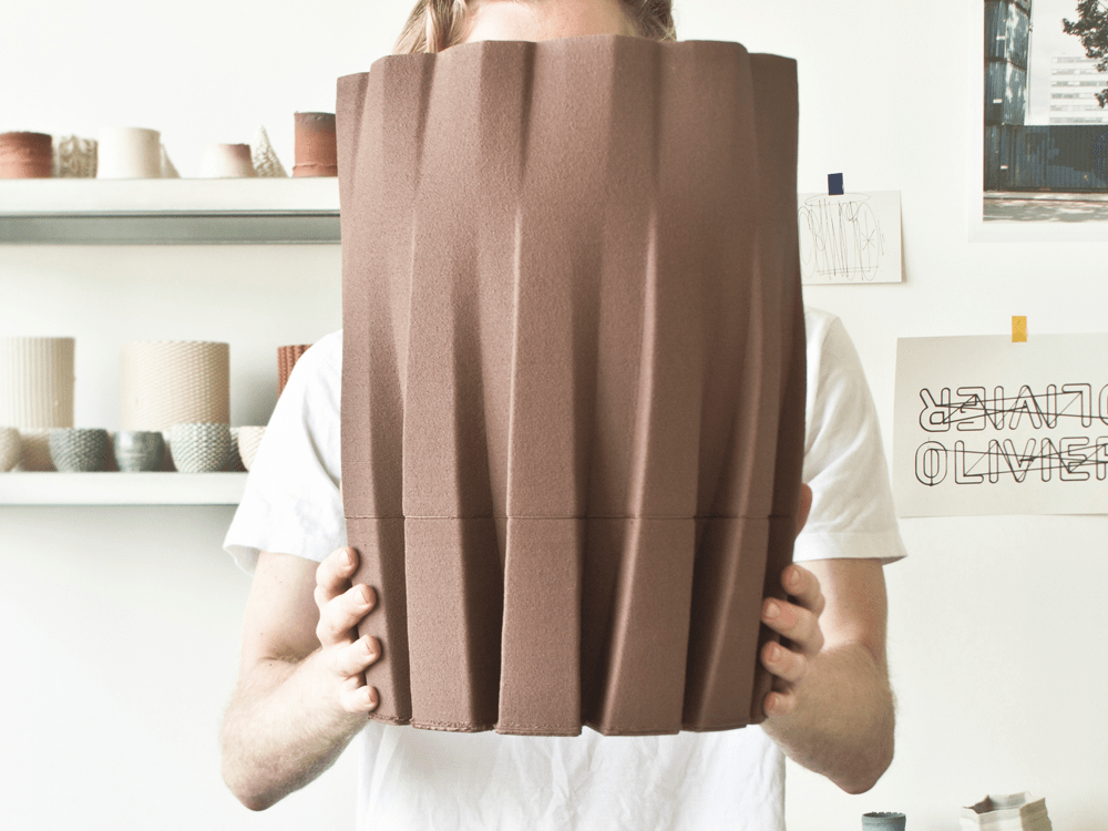 3D Printed Clay Art of Oliver Van Herpt Make