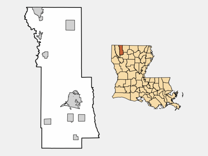 Minden LA Geographic Facts Maps MapSof Net Minden Us Locator Map Image 187791 