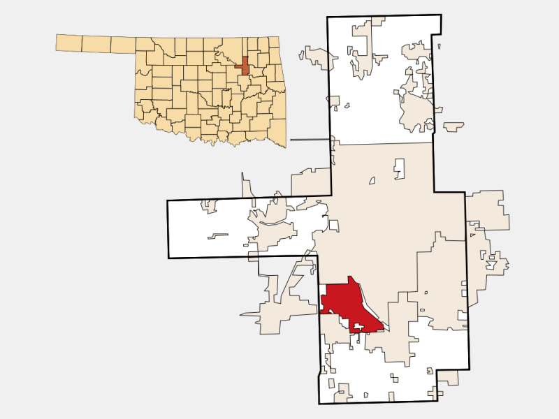 Jenks OK Geographic Facts Maps Mapsof Net Locator Map Image 150448.