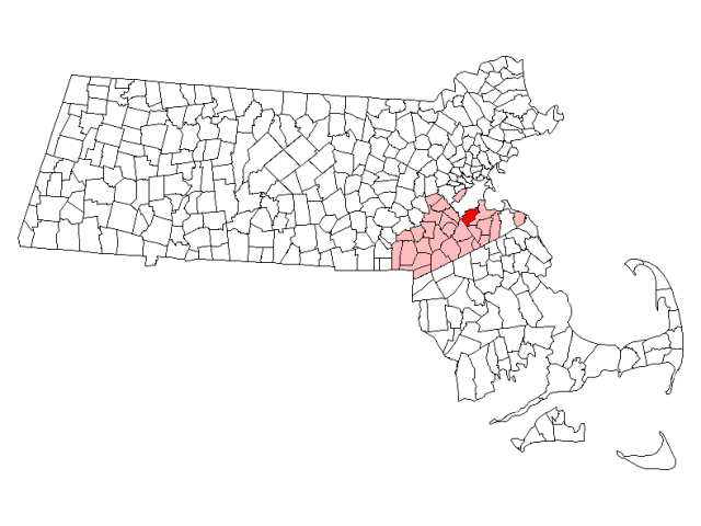 Milton MA Geographic Facts Maps MapSof Net Milton Ma Image 68325 