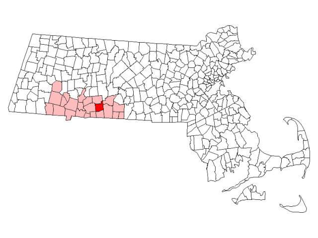 Wilbraham MA Geographic Facts Maps MapSof Net Wilbraham Locator Map Image 146736 