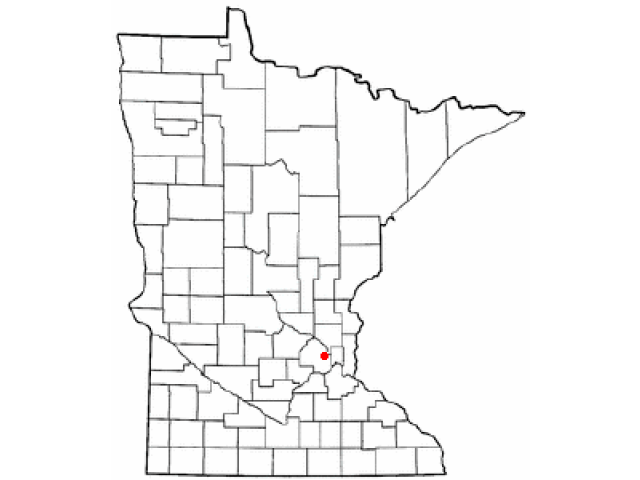 Robbinsdale MN Geographic Facts Maps MapSof Net Robbinsdale Locator Map Image 279128 