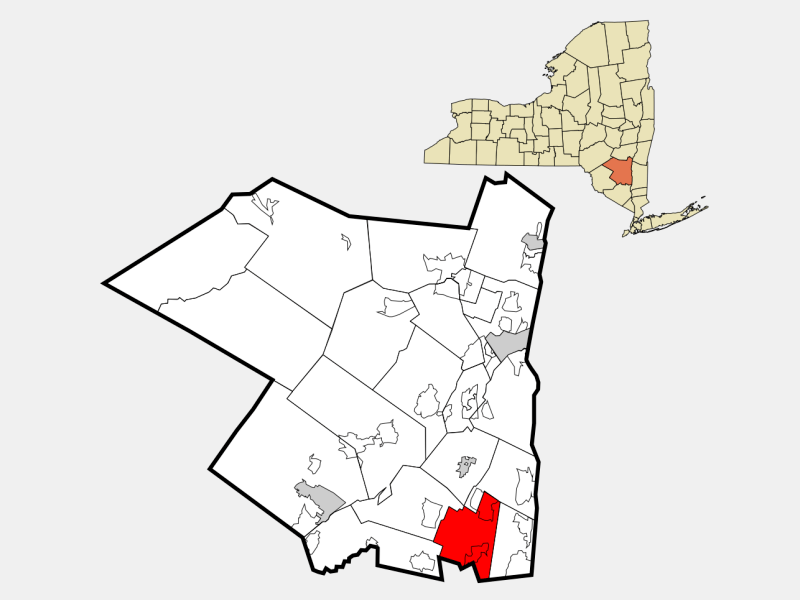 Plattekill NY Geographic Facts Maps MapSof Net Plattekill Locator Map Image 283158 