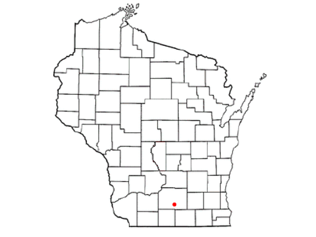 Oregon WI Geographic Facts Maps MapSof Net Oregon Wi Locator Map Image 188432 