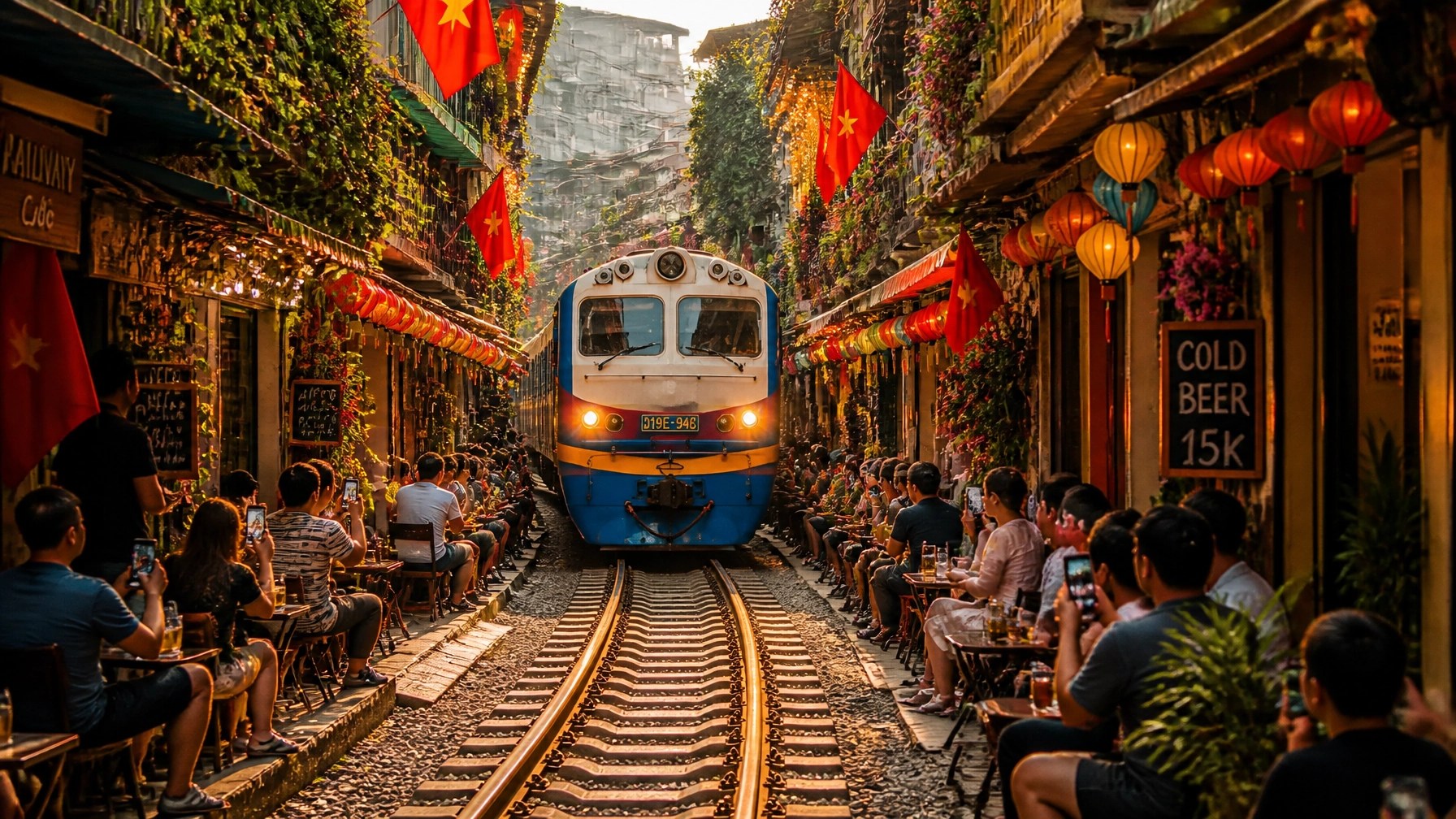 Hanoi Train Street Experience