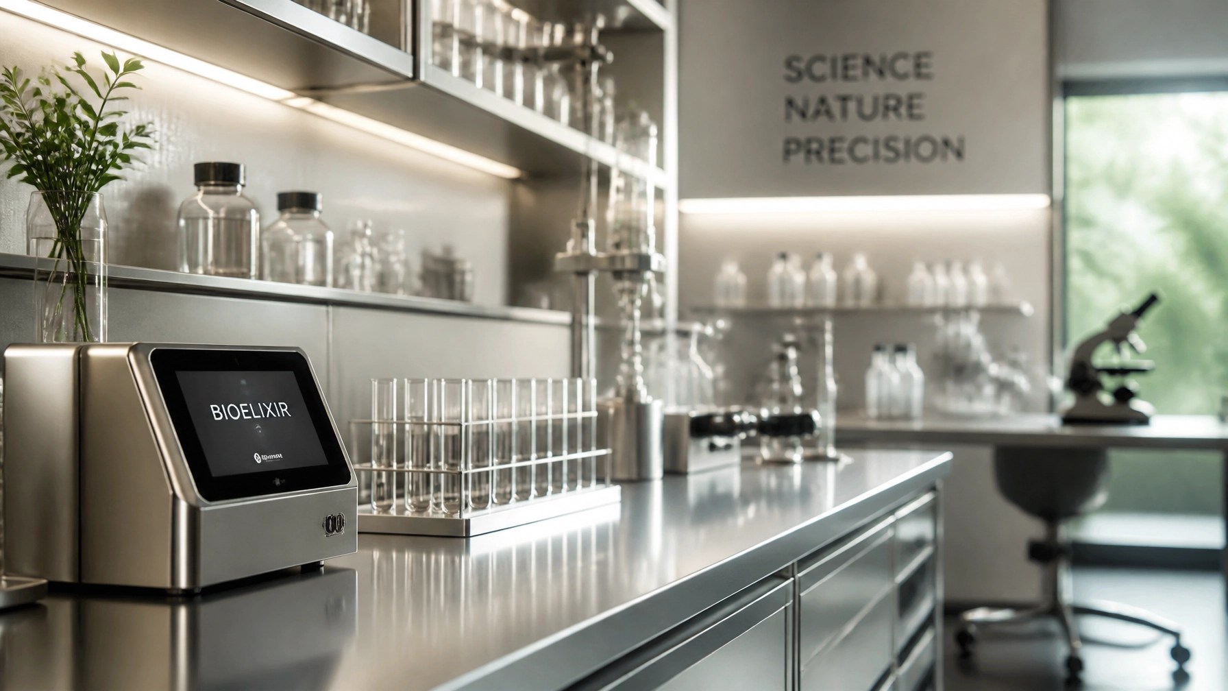 Sleek Modern Lab Aesthetic