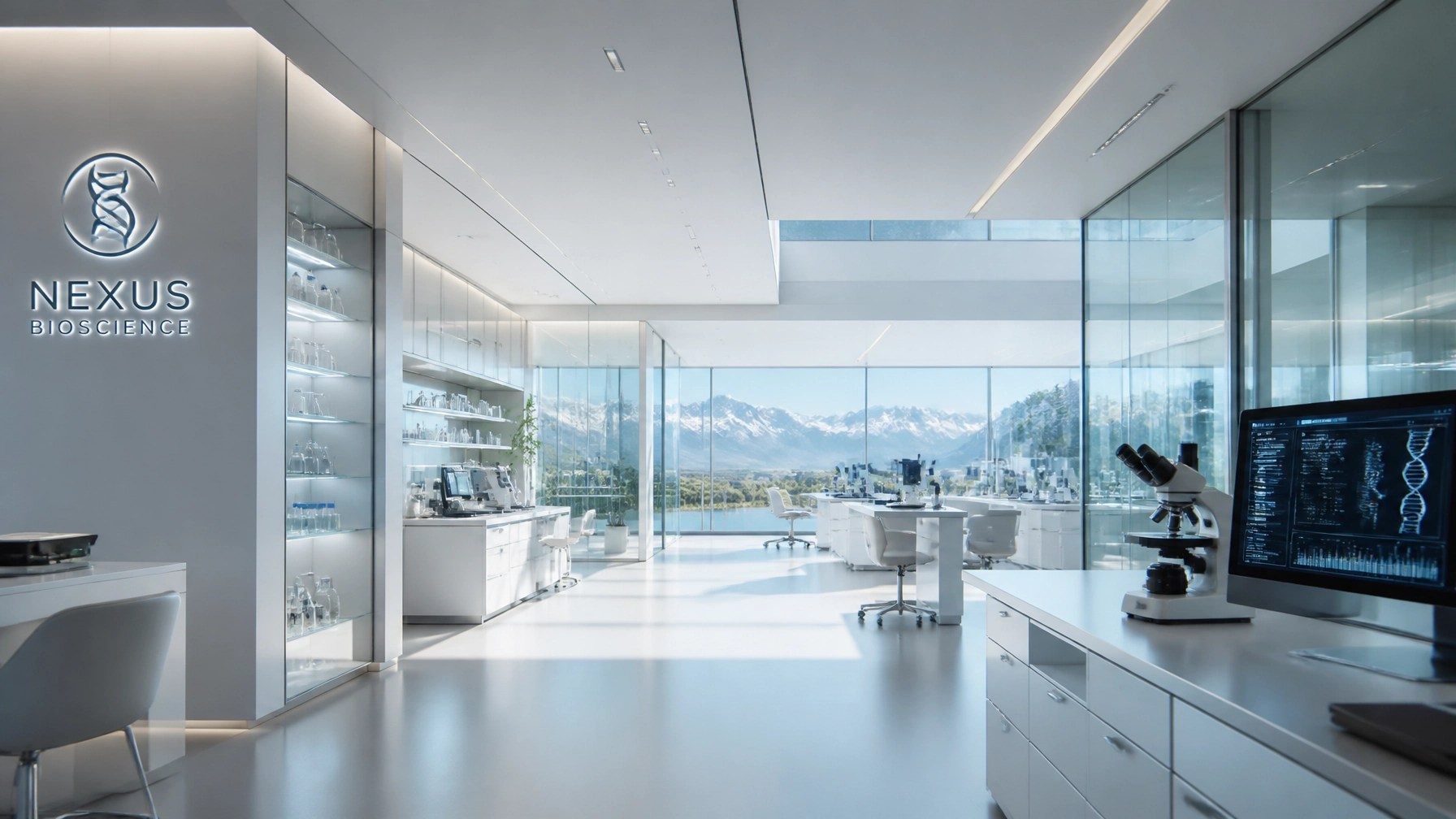 Modern Research Facility