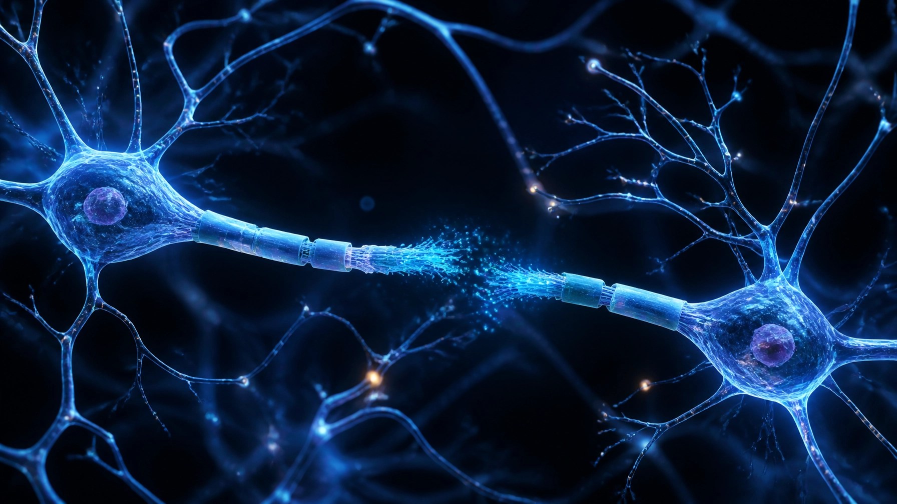 Regenerating nerve fibers visualization