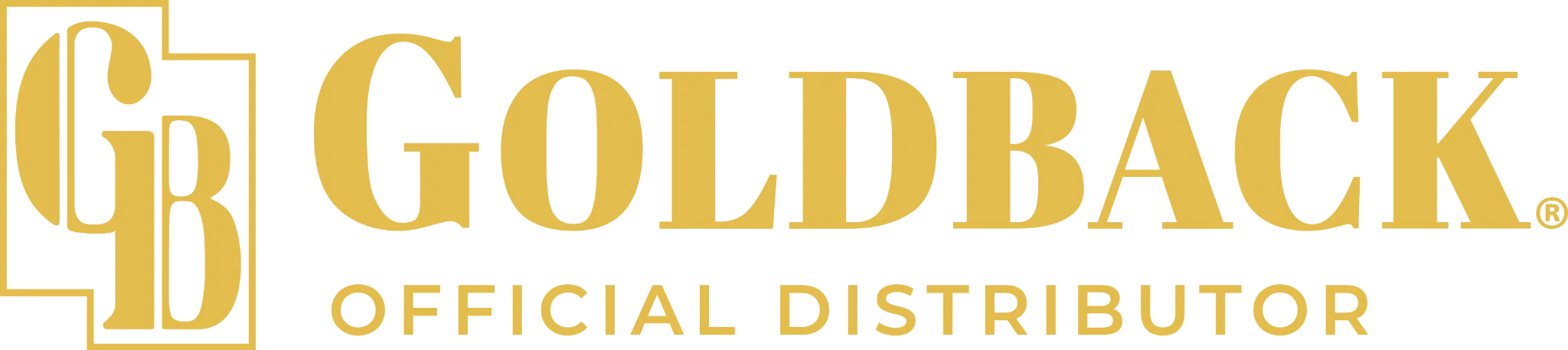 Goldback Official Distributor logo