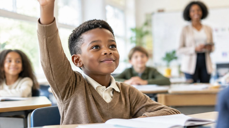 Gifted programs can recognize a black boy’s potential as he raises his hand to answer in class.