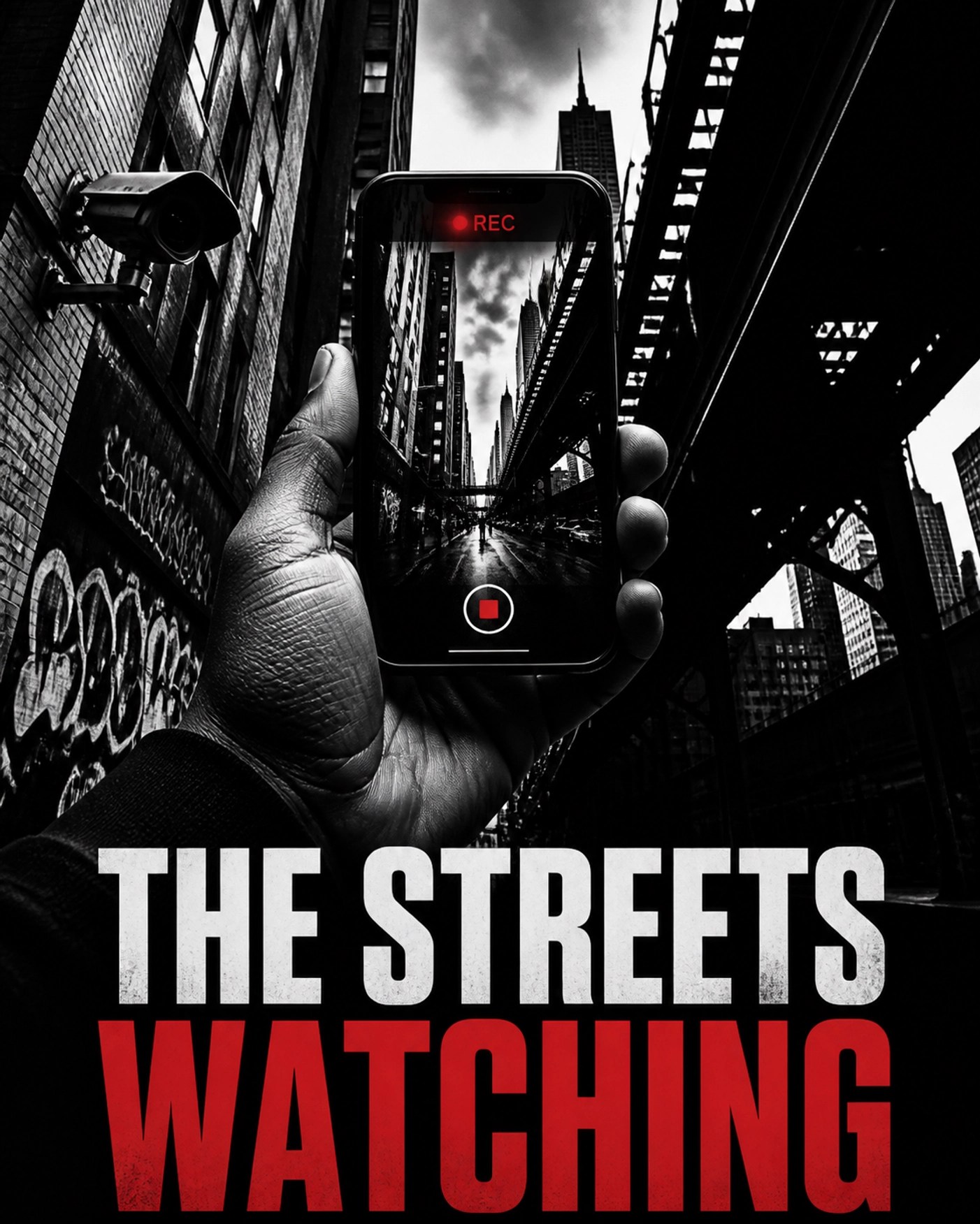 Smartphone recording a viral street clip for the PolitiKan 4:30 PM Report.