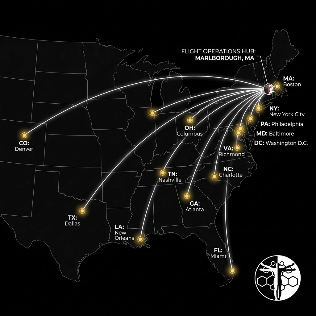 Marlborough Command Center Map