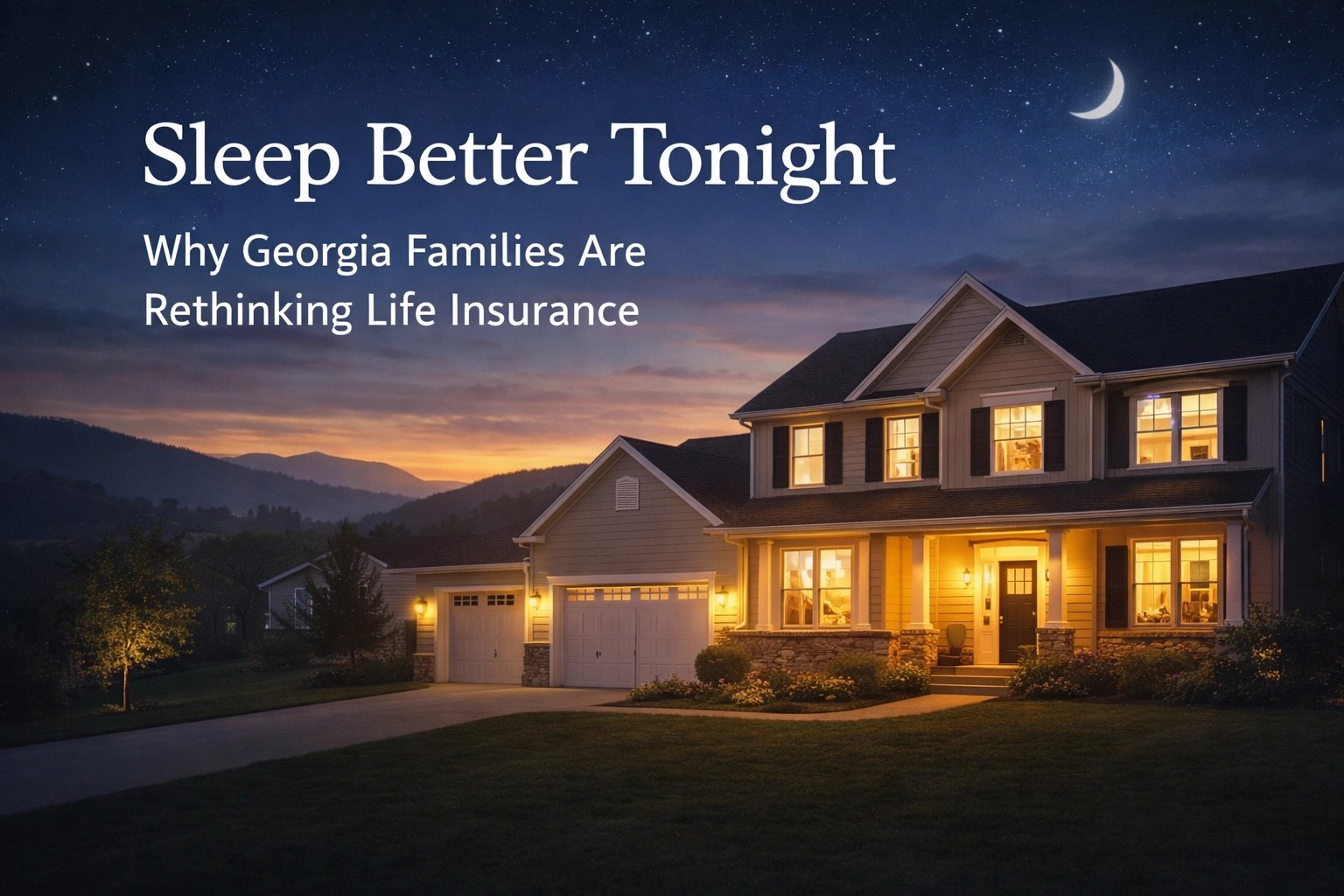 Sleep Better Tonight: Why Georgia Families Are Rethinking Life Insurance