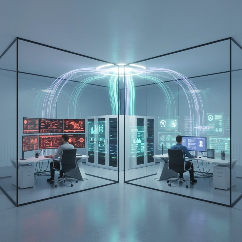Commvault resilience platform dashboard illustration