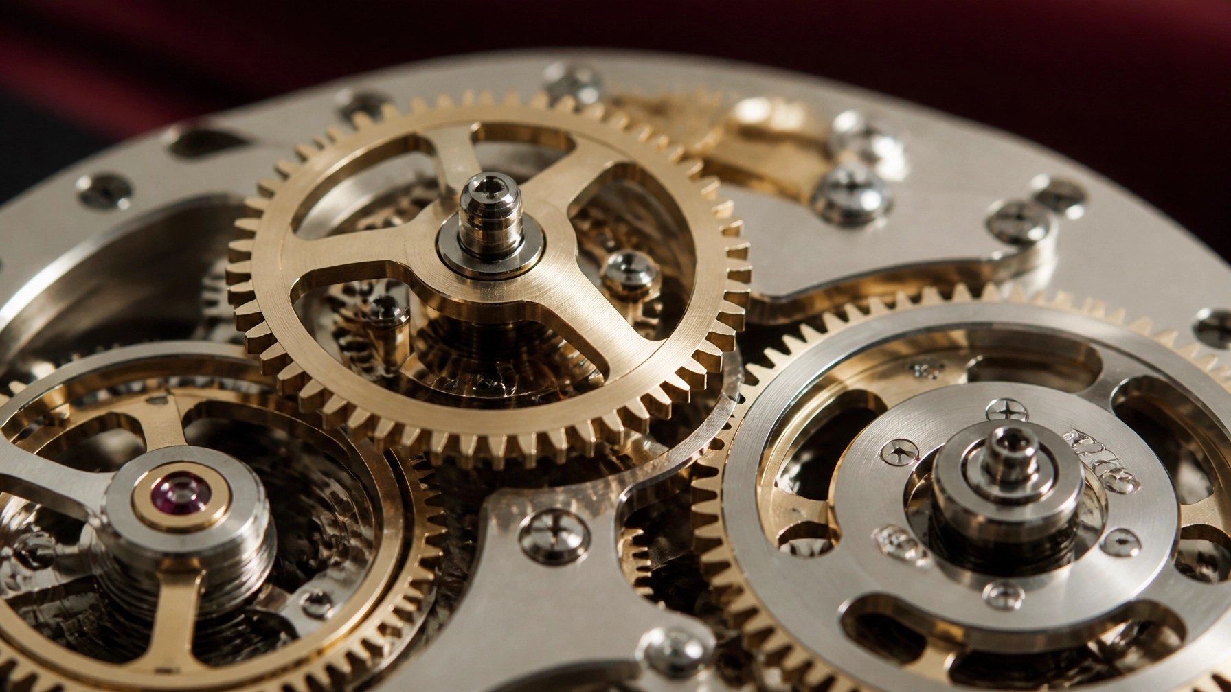High-end photograph of polished mechanical gears representing a finely tuned sales engine