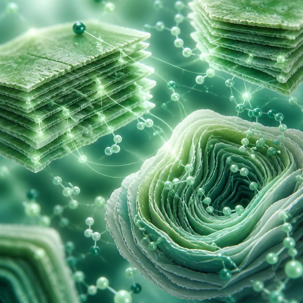 Microscopic clay binding