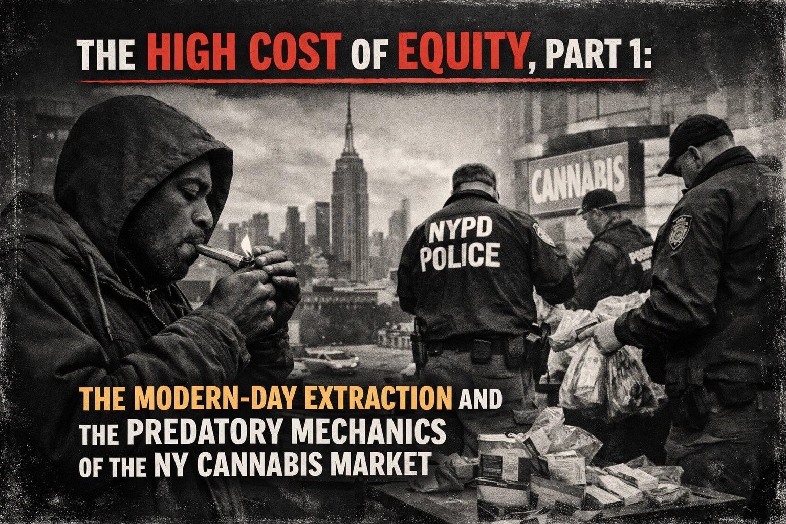 HERO The High Cost of Equity, Part 1: The Modern-Day Extraction and the Predatory Mechanics of the NY Cannabis Market
