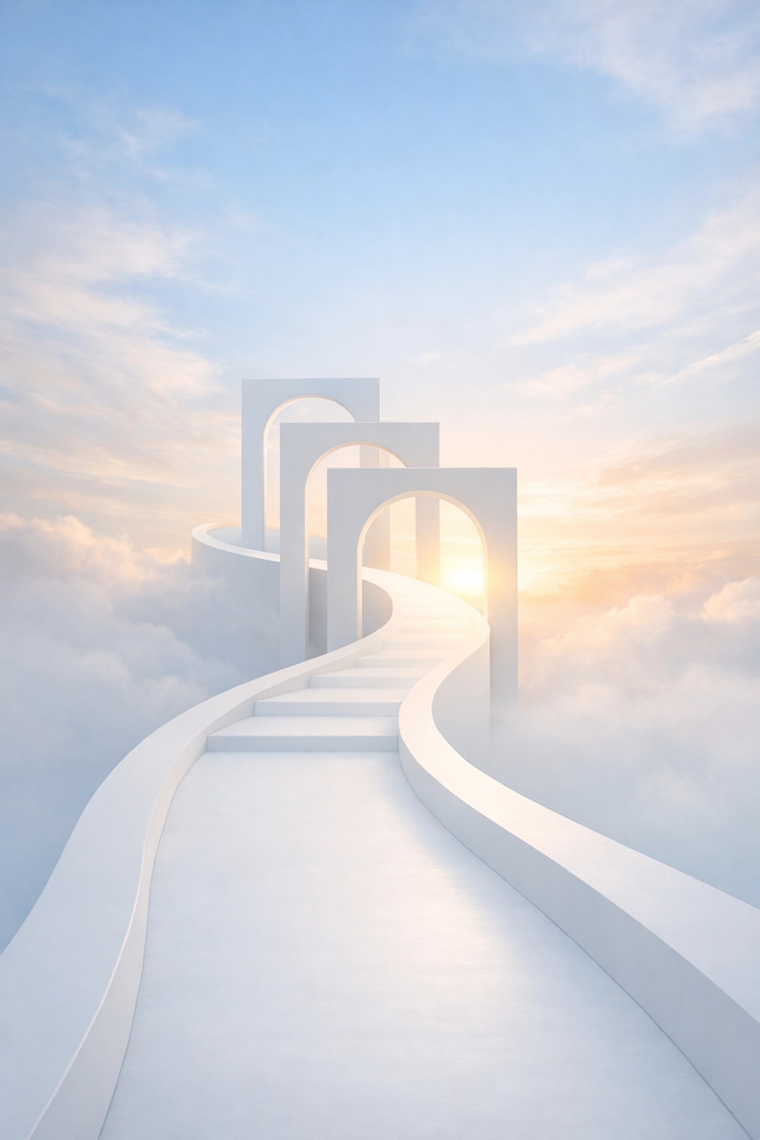A clear path to the horizon representing a simplified journey toward affordable employee health benefits.