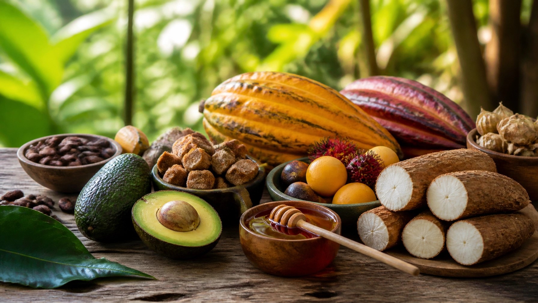 Superalimentos y frutos de la tierra colombiana para el Ayurveda