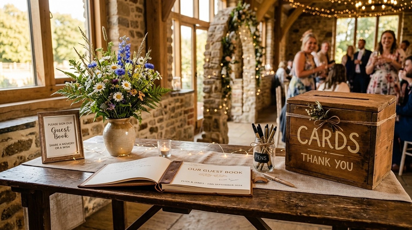 Wedding Guest Book Station